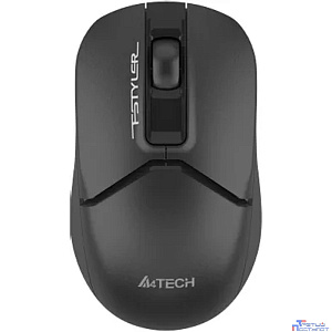 Мышь A4Tech Fstyler FG12S черный оптическая (1200dpi) silent беспроводная USB (3but)