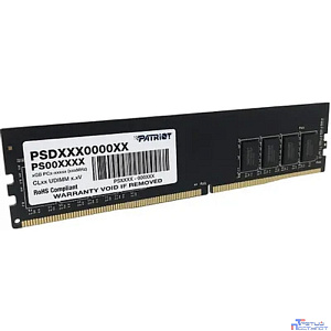 Память DDR4 8GB 2666MHz Patriot PSD48G26662 Signature RTL PC4-21300 CL19 DIMM 288-pin 1.2В single rank Ret
