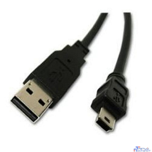 Gembird PRO CCP-USB2-AM5P-6 USB 2.0 кабель для соед. 1.8м  А-miniB (5 pin)  позол.конт., пакет
