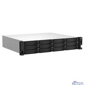 QNAP TS-1264U-RP-4G Original Сетевое хранилище NAS 12-bay стоечный Celeron N5095