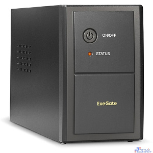 Exegate EP285546RUS ИБП Power Back BNB-450.LED.AVR.4C13 <450VA/240W, LED, AVR, 4*C13, металлический корпус, Black>