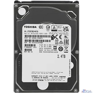 2.4TB Toshiba (AL15SEB24EQ) {SAS 12 Gb/s,  10500 rpm, 128mb, 2.5"}