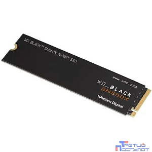WD SSD Black SN850X, 1.0TB, M.2(22x80mm), NVMe, PCIe 4.0 x4, WDS100T2X0E
