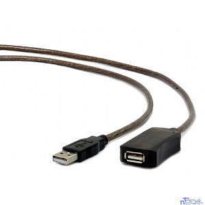 Cablexpert Кабель удлинитель USB 2.0 активный , AM/AF, 15м (UAE-01-15M)