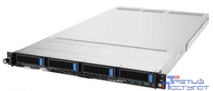 Серверная платформа/ ASUS RS700-E11-RS4U, 1U, 2 x LGA4677, 32 DIMM DDR5,  4 x 3.5/2.5" hs SATA/SAS*/NVME, 2 m.2, Up to 3+1 PCIe slot (+-1 x OCP 3.0 ), 2 x 10Gbe (X710) RJ45 port, 1+1 1200W
