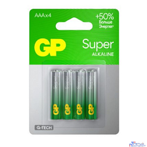 GP 24AA21-2CRSBC4 40/160 Super Alkaline G-Tech (4 шт. в уп-ке)