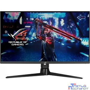 ASUS LCD 32" XG32AQ черный {IPS 2560x1440 175Hz 1ms 600cd 1000:1 2xHDMI DisplayPort 2xUSB3.2 HAS G-Sync} [90LM08A0-B01170]