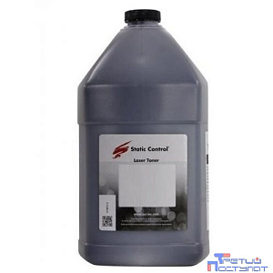 Тонер Static Control KYTK3190UNV1KG черный флакон 1000гр. для принтера Kyocera FS-4200DN/FS-4300DN; ECOSYS M3550idn