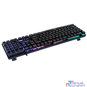 Клавиатура KG-23U BLACK Nakatomi Gaming - игровая с RGB-подсветкой, USB, черная