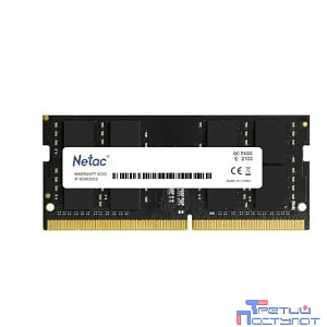 Модуль памяти SO-DIMM DDR5 Netac Basic 16GB 4800MHz CL40 1.1V / NTBSD5N48SP-16
