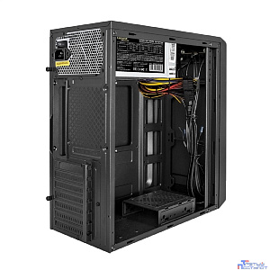 Exegate EX299358RUS Корпус Miditower ExeGate XP-332UC-UNS400 (ATX, БП UNS400 с вент. 12см, 2*USB3.0+1*TypeC, аудио, черный)
