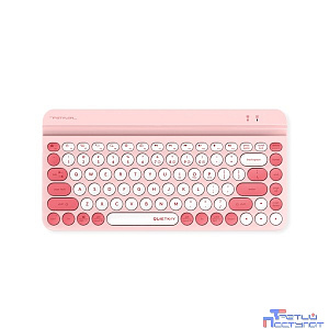Клавиатура A4Tech Fstyler FBK30 розовый USB беспроводная BT/Radio slim Multimedia (FBK30 RASPBERRY)