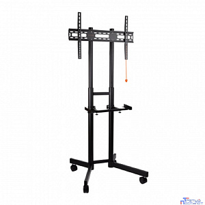 Arm media PT-STAND-7 black {LED/LCD телевизоров 32"-80", max 50 кг, наполная, 1 ст свободы, высота 1060-1500 мм, max VESA 600x400 мм}