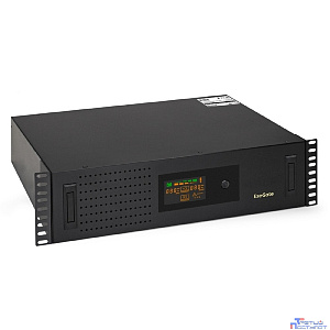 Exegate EX293852RUS ИБП ExeGate ServerRM UNL-3000.LCD.AVR.2SH.3C13.USB.3U <3000VA/1800W, Color LCD, AVR, 2*Schuko+3*C13, USB, 3U, установка в стойку, Black>