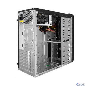 Exegate EX269436RUS Корпус Miditower UN-604 Black, ATX, <UN400, 120mm> 2*USB+2*USB3.0, Audio