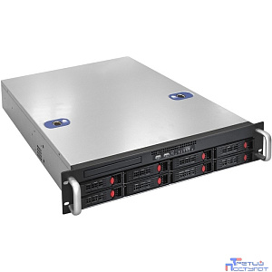 Exegate EX292416RUS Серверная платформа ExeGate Pro 2U550-HS08 <RM 19", высота 2U, глубина 550, Redundant БП 2x1000W, 8xHotSwap, USB>