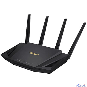 ASUS RT-AX58U Роутер беспроводной4 LAN, 1000 Мбит/с, 4 (802.11n), 5 (802.11ac), 6 (802.11ax), 1 x USB 3.1, 3G, 4G/LTE, IPv6