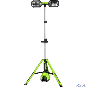 Greenworks Мачта  светодиодная осветительная аккумуляторная, 24V /110-240V, 3000 ЛМ (без АКБ и ЗУ) [3503207]