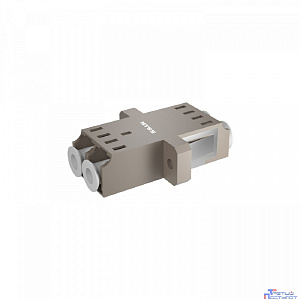 NTSS Адаптер оптический NTSS PREMIUM дуплекс LC OM2 BEIGE NTSS.2LC/U-PM-OM2-S-BG