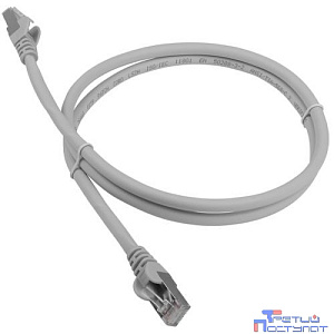 Патч-корд LANMASTER LSZH FTP кат.6A, 1.0 м, белый