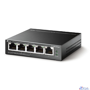 TP-Link TL-SG1005LP Настольный коммутатор с 5 гигабитными портами (4 порта PoE+)