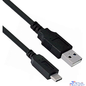 Exegate EX294770RUS Кабель USB 2.0 ExeGate EX-CC-USB2-AMCM-2.0 (USB Type C/USB 2.0 Am, 2м)