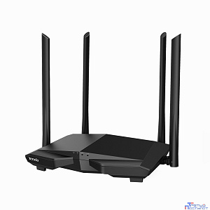 TENDA AC6 Wi-Fi маршрутизатор  двухдиапазонный стандарта AC1200, 4 внешние антенны 6dBi, 1-port 10/100Mbps WAN, 3-ports 10/100Mbps LAN