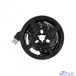 Rexant 141-382 LED лента с USB коннектором 5 В, 8 мм, IP65, SMD 2835, 60 LED/m, ЖЕЛТЫЙ
