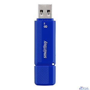Smartbuy USB Drive 8GB Dock Blue (SB8GBDK-B) UFD 2.0