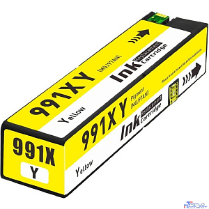 Струйный картридж NV Print 991XL (NV-M0J98AE) Yellow для HP PageWide Pro 750/772/777 (260 мл) совместимый