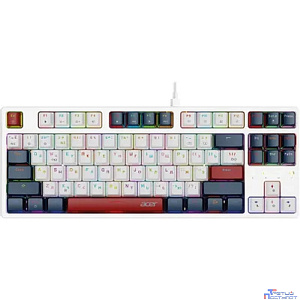 Acer OKW305 [ZL.KBDCC.01W] механическая белый USB for gamer LED