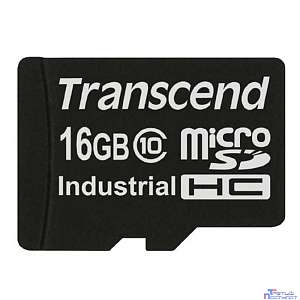 Промышленная карта памяти Micro SecureDigital 16GB Transcend 10I, Class 10 MLC, темп. режим от -40? до +85?, без адаптера (TS16GUSDC10I)
