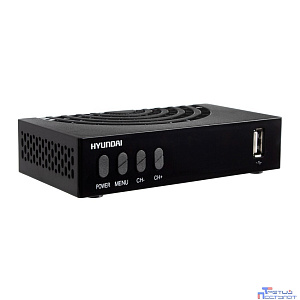 Ресивер DVB-T2 Hyundai H-DVB440 черный