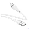 BOROFONE BX121/ USB кабель Type-C/ 1m/ 3A/ белый