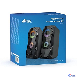 RITMIX SP-3050 {RMS: 10 Вт (2 х 5 Вт), Диаметр динамиков: 2.5’’, Частотный диапазон: 180 -20 кГЦ, Отношение сигнал/шум: 80 дБ}