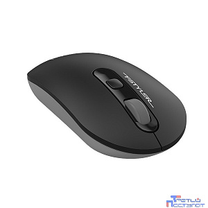 Мышь A4 Fstyler FG20 серый оптическая (2000dpi) беспроводная USB для ноутбука (4but) {1379894}