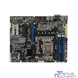 Asus P12R-E ATX {LGA 1200, 4x DDR4 DIMM (to 128GB ECC UDIMM), 6x USB 3.0 (4 rear), 8x SATA (4 in MiniSAS HD), 1x PCIE x16/x8, 1x PCIE x8, 1x PCIE x4, 2xM.2 22110, LAN 2x 1Gb, Video AST2600}