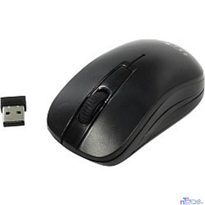 Oklick 445MW черный оптическая (1200dpi) беспроводная USB (3but) [945817]