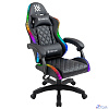 Игровое кресло Energy Черный,RGB,класс 4,PU DEFENDER