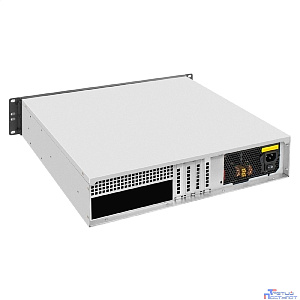 Exegate EX297154RUS Серверный корпус ExeGate Pro 2U400-02 <RM 19", высота 2U, глубина 400, БП 600PPH-SE, USB>