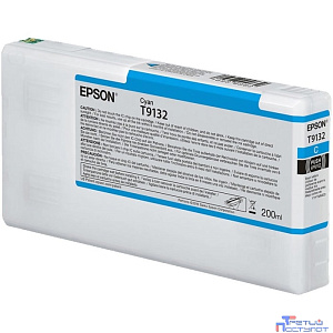 Epson C13T913200 картридж  для Epson SC-P5000/SC-P5000V, Cyan, 200 мл. (LFP)
