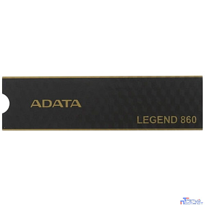 A-DATA SSD 500GB LEGEND 860 SLEG-860-500GCS PCI-E 4.0 x4, up to 5000/3000Mbs, 3D NAND, 160TBW, NVMe 1.4, 22x80mm, радиатор