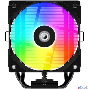 Cooler ID-Cooling SE-904-XT ARGB BLACK LGA1851/1700/1200/115X/AM5/AM4 ( TDP 180W, PWM, 4 тепл.трубки прямого контакта, FAN 100mm, Addressable RGB LED) RET