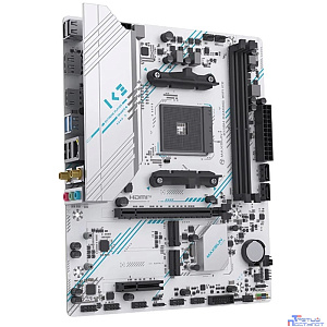 MAXSUN MS-B550M GAMING WIFI ICE (Socket AM4, mATX, 4*DDR4(64Gb), DP/HDMI,  3*SATA3, 2*M.2,  1*PCIEx16/1*PCIEx4, 4*USB2.0, 2*USB 3.0, LAN 1*1G, Bluetooth,  Wi-Fi 802.11ac, RTL)