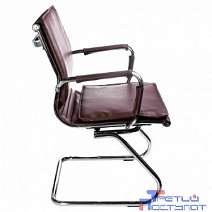 Кресло Бюрократ CH-993-Low-V/Brown низкая спинка коричневый искусственная кожа