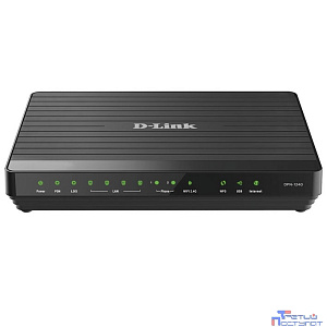 D-Link DPN-124G/2S1U/A1A Беспроводной абонентский голосовой шлюз GPON ONT с 1 GPON-портом, 4 портами 10/100/1000Base-T, 2 FXS-портами и 1 USB-портом
