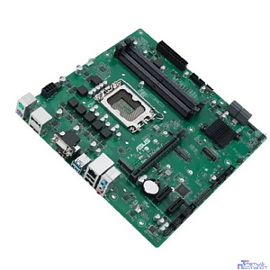 ASUS PRO B760M-C-CSM (Socket 1700, mATX, 4xDDR5(128GB), VGA/2*DP/HDMI, 1 x PCIe 4.0 x16, 4 x SATA 6Gb/s , 2xM.2, 2xUSB 3.2, 2xUSB 2.0)