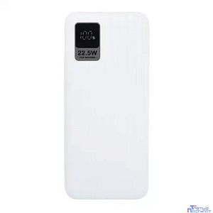 Perfeo Powerbank WATERFALL 20000 mAh/LED дисплей/PD + QC 3.0/Type-C/2 USB/Выход: 5A, max 22.5WWhite (PF_E1470)