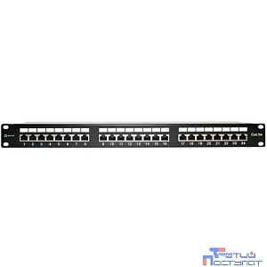 5bites PPU55-03 Патч-панель UTP / 5E / 24P / KRONE / 110 / DUAL IDC / 1U / 19"