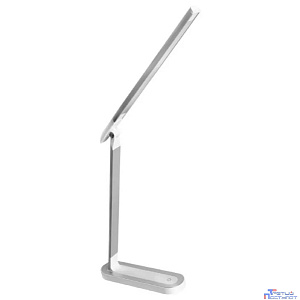 Camelion KD-845  C03 сереб.+бел.LED (Свет-ник наст, 8.5Вт,сенс.регулир. яркости, 3 цвет темп)